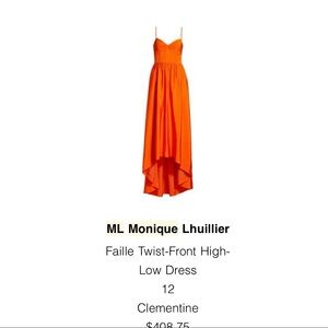 Monique Lhuillier Dress